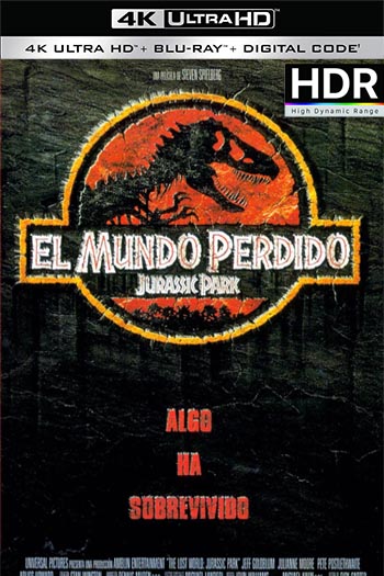 Jurassic Park II: El Mundo Perdido (1997)[4K UHD HDR][Lat-Cas-Ing][VS]