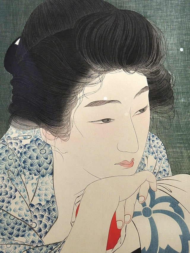 Brussel: museum voor kunst en geschiedenis: Shin hanga - De nieuwe prenten van Japan (1900-1960)