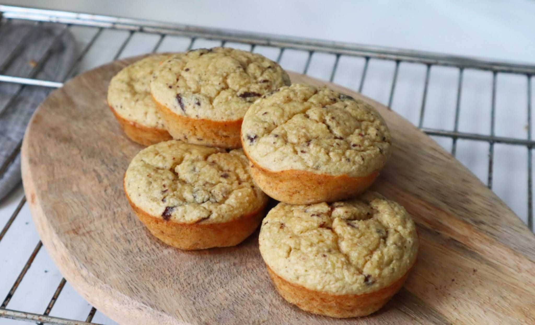 glutenfria nyttiga bananmuffins