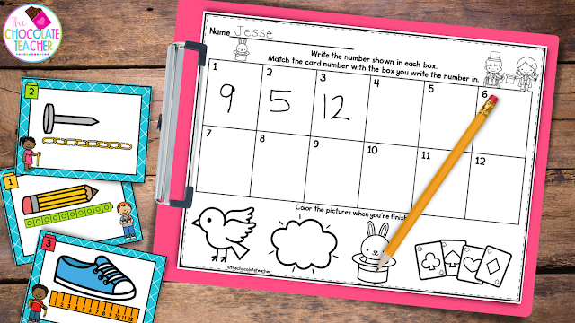 When it's time for independent practice when teaching independence with write the room activities, this measuring activity is a great place to start.