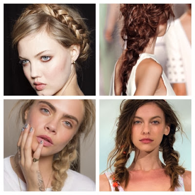 Braided hair Spring 2014 Hair Trend