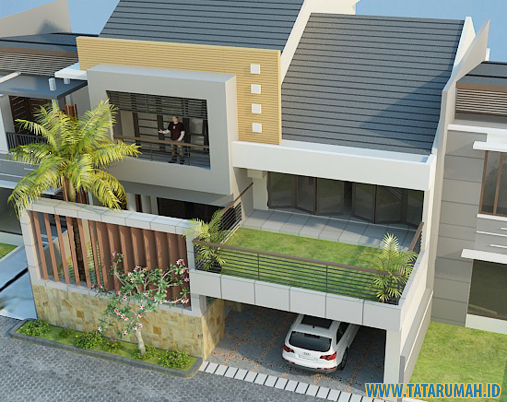  Desain Rumah Rooftop  Minimalis Desain  Rumah  Modern