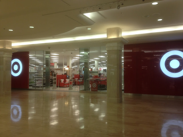 The entrance to Target in West Edmonton Mall