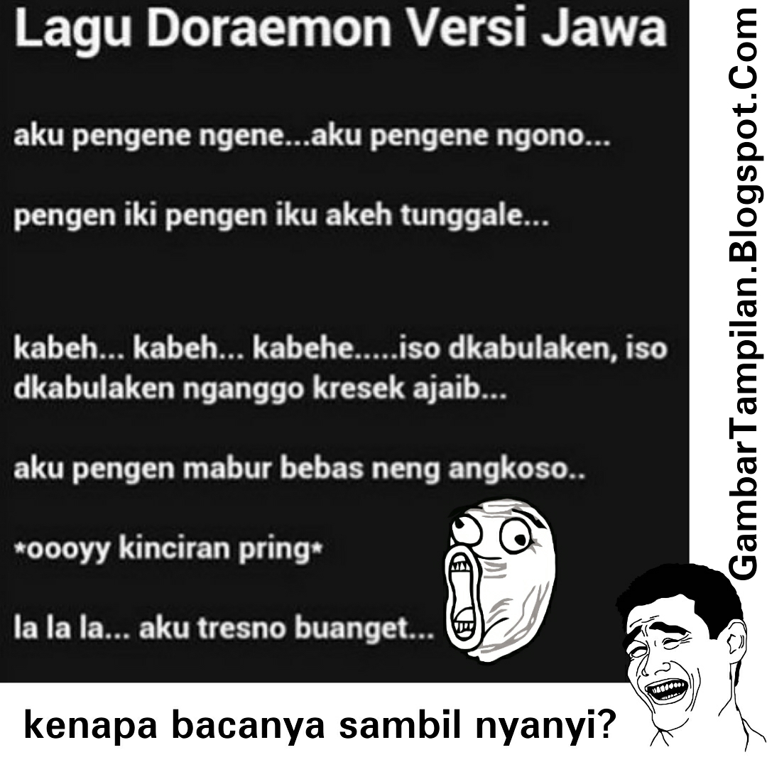 Meme Lucu Gambar Doraemon DP BBM Lucu Untuk Hari Ini