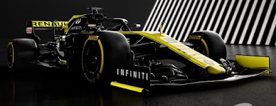 Renault New Formula 1 Car for 2019 season.