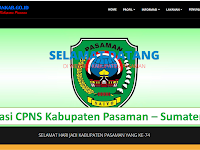 Formasi CPNS 2019 Kabupaten Pasaman