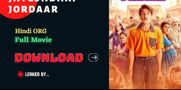 Jayeshbhai Jordaar (2022) Movie Download by Tamirockers