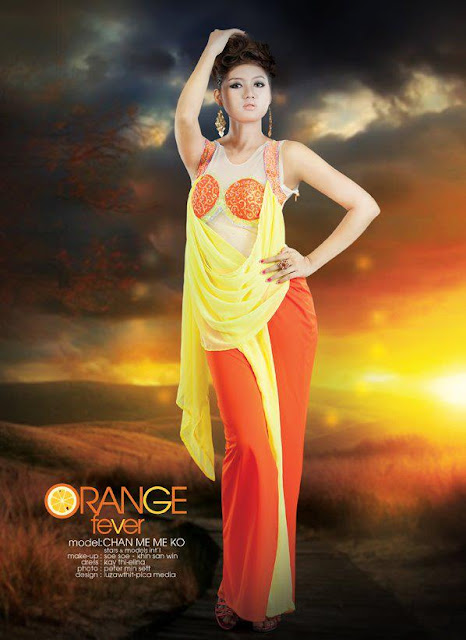 chan me me ko with orange fever theme