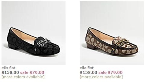 NEW STYLES ADDED to COACH SPRING SHOE SALE!