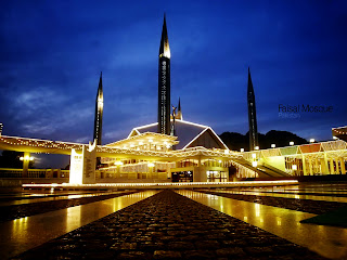 Faisal Mosque Pakistan HD Wallpaper