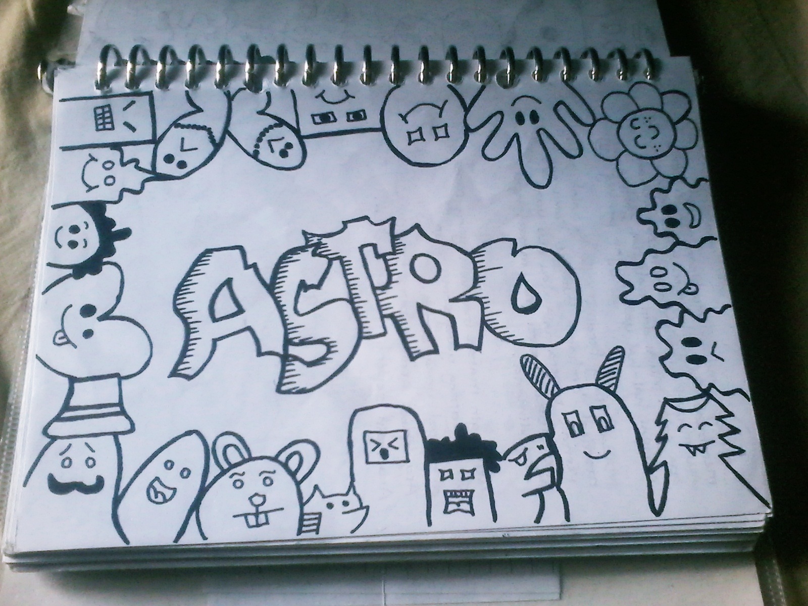 Gambar Grafiti Doodle Populer Dan