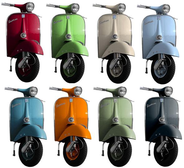 Muhajirin-Independent Palembang: Color of Vespa