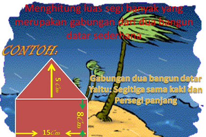 Media Pembelajaran Power Point Materi Menghitung Luas Segi Banyak yang Merupakan Gabungan Dua Bangun Datar Sederhana