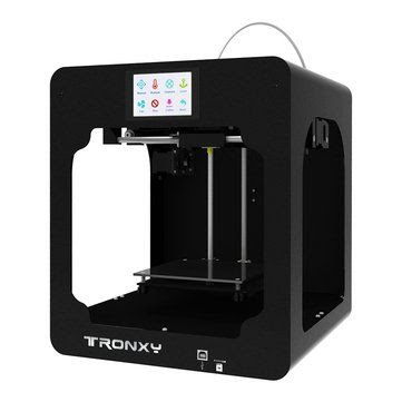 Tronxy® C2 Full Metal Integrated 3D Printer 150*150*150mm Printing Size With 3.5-inch Touch Screen/Direct Extruder/Dual Fan Design Support Off-line Print Suit For Children