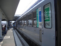 Regional train in Bordeaux