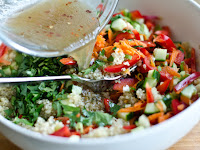 Thai Quinoa Salad with Fresh Herbs and Lime Vinaigrette