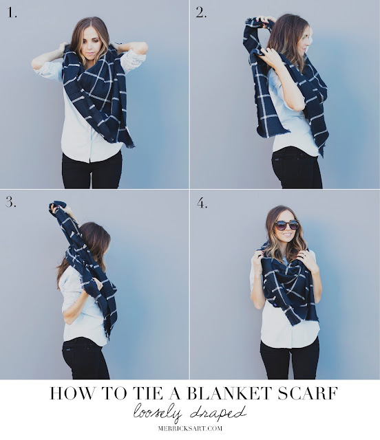 Ioanna's Notebook - How to wear fall scarves + favorite shopping picks