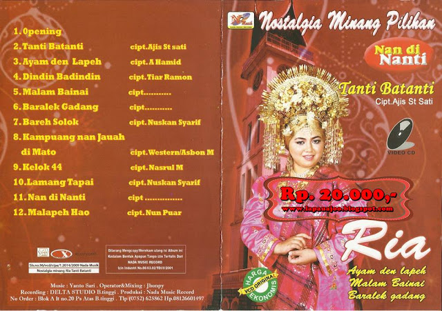 Ria - Tanti Batanti (Album Nostalgia Minang Pilihan)