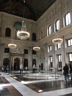 Citizens Hall inside The Royal Palace, Amsterdam