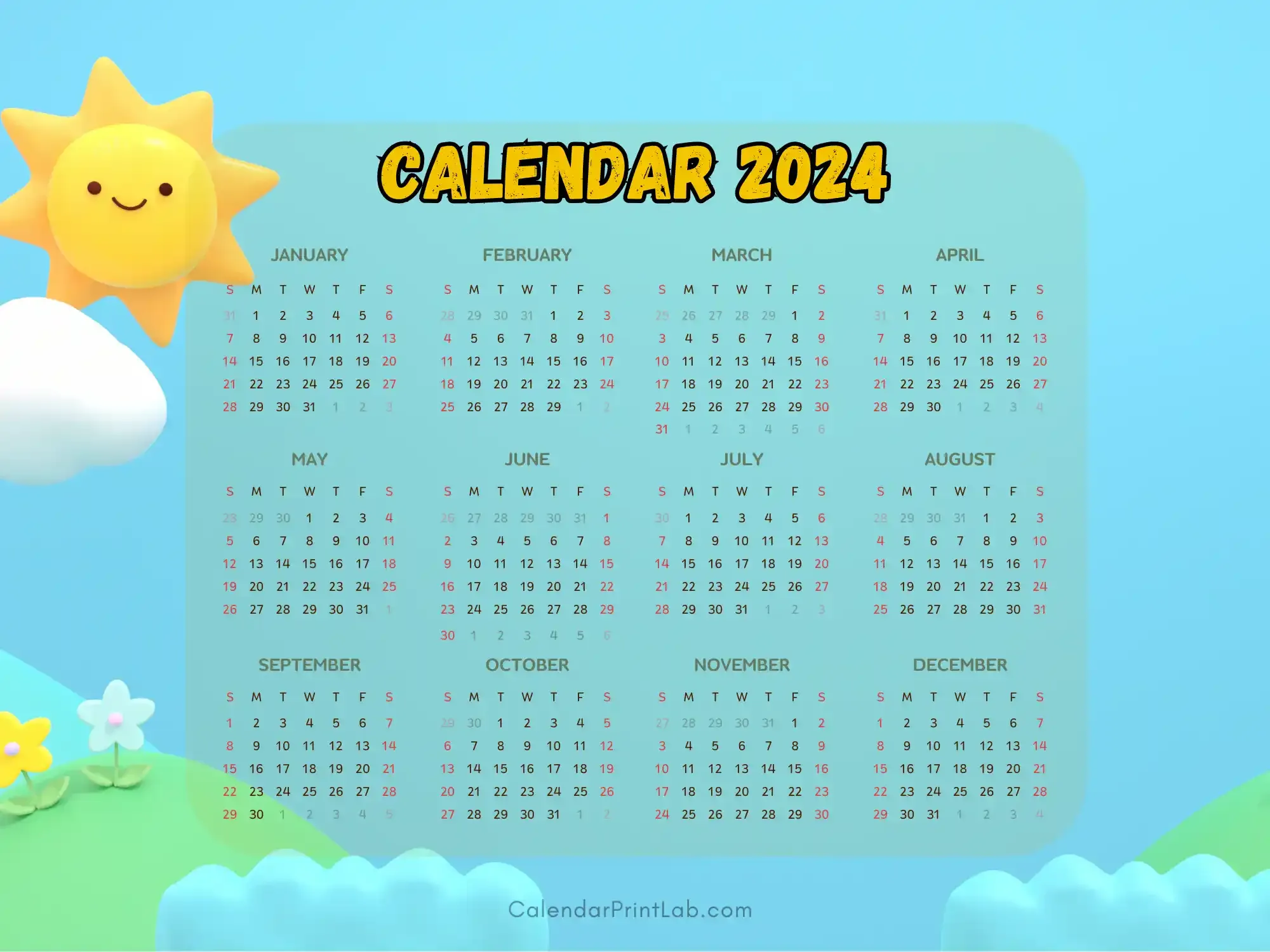 2024 Calendar Picture