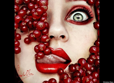 fruity self portrait by Christina Otero