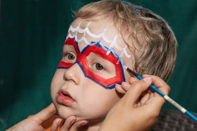 easy face paint for toddler boys