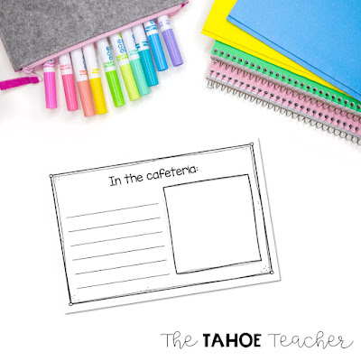 Classroom behavior book for managing classroom behaviors after a break