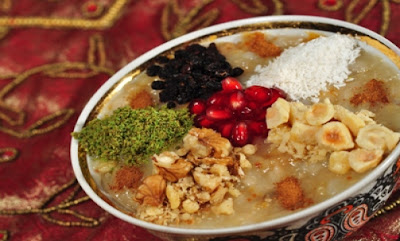 Noah's Pudding; Noah's Pudding recipe; Ashure; Ashure recipe; Aşure; Aşure recipe; Pudding recipe; vegan Pudding recipe; fruit Pudding recipe