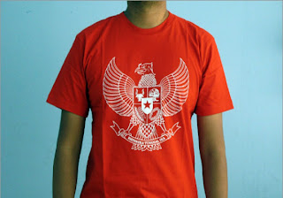 Kaos Distro Garuda Merah real | Distro Gaul