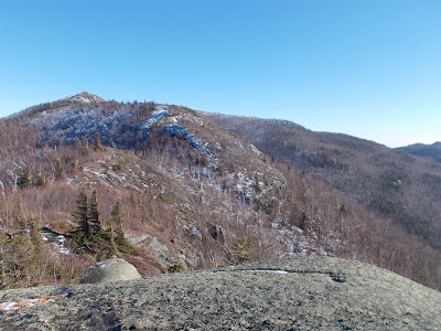 Randonnée Jay mountain Adirondaks, crête et sommets