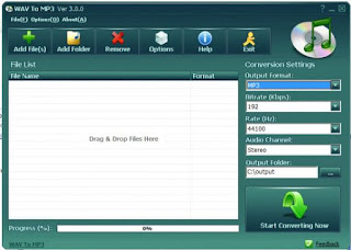 WAV To MP3 Converter 3.0 Full Version