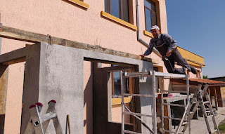 Bekir positioning the first beam