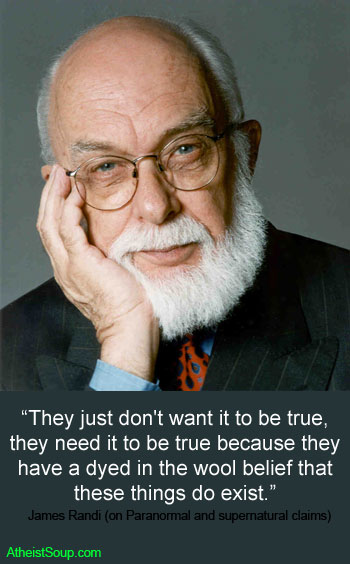 Atheist Soup: JAMES RANDI on Supernatural and Paranormal