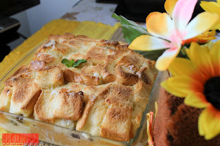 Aku Bukan Masterchef: Resepi 97 : Bread Apple Butter Pudding