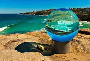 Annual Sculpture Sea exhibition Bondi to Tamarama coastal walk Sydney Australia