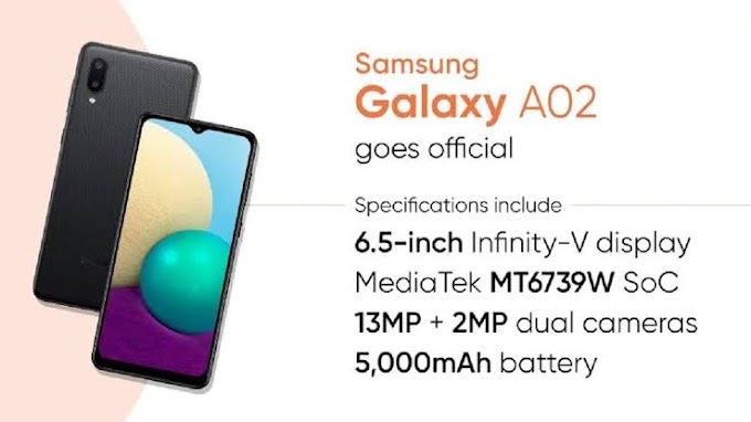 Samsung Galaxy A02 Launched  With Infinity-V Display, 5,000mAh Battery: Price, Specifications