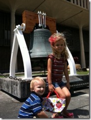 KG liberty bell replica Hawaii State Capitol