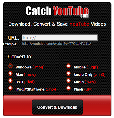 Como bajar videos de YouTube: CatchYouTube