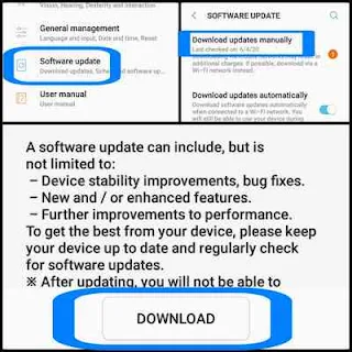 Update software android via ota