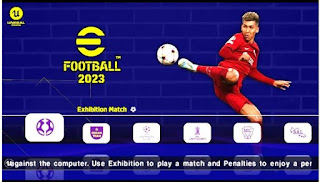 Download eFootball PES 23 PPSSPP Chelito V2.5 Full Update Kits Graphics HD Real Faces English Version