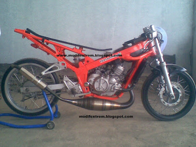 Kawasaki Ninja R Drag Race modification upgrade engine