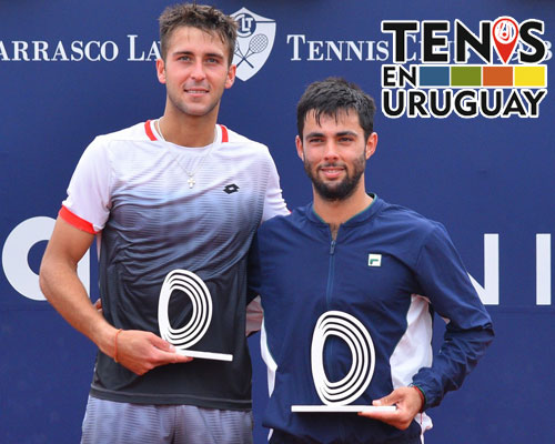 Tomás Etcheverry y Genaro Olivieri, finalistas del Uruguay Open 2022