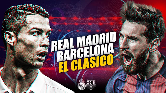Pertandingan El Clasico antara Real Madrid dan Barcelona