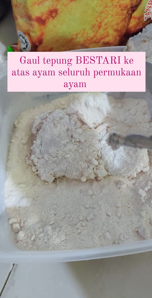 cara buat ayam goreng paling simple dan sedap