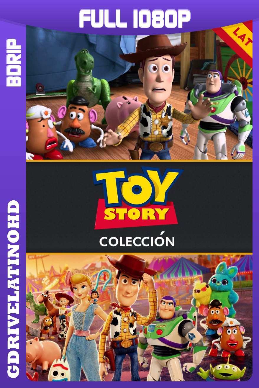 Toy Story – Colección (1995-2019) BDRip 1080p Latino-Inglés