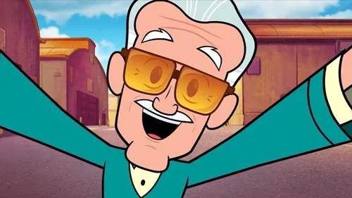 cameo stan lee di film dc teen titans go to the movie