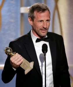 Spike Jonze wins the Golden Globe for Best Screenplay for HER