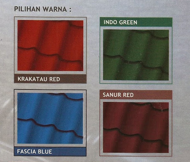 PILIHAN WARNA GENTENG PERKASA ROOFTILE