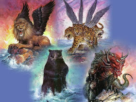 Daniel's dream of the four beasts represented four kingdoms, Babylon, Medo-Persia, Greece, and Rome full of 'Terrible People'.