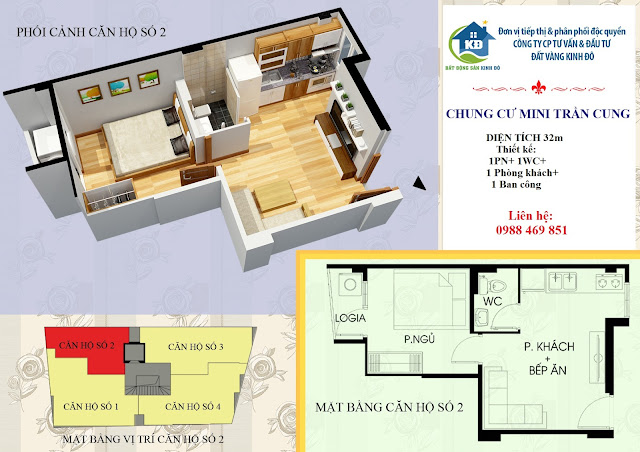 căn số 2 chung cư mini trần cung